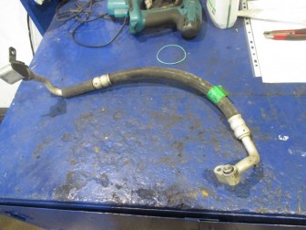 Трубка кондиционера Шевроле Авео Т200-250 от компрессора до трубки 96539340, 96620070, - БУ