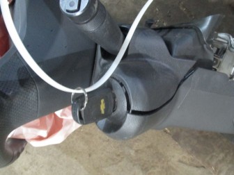 Замок зажигания Шевроле Авео T300 с МКПП 42353332 с личинкой 42363748 и 1-м ключом 13579213, - БУ