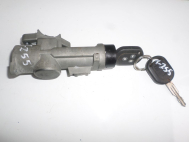 Замок зажигания 96261298 T255-2 W4 W7 533674 с 96628500 Шевроле Авео 250 - с 2 ключами, - БУ