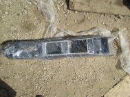 Накладка консоли Шевроле Авео Т250-255, 96870405, 96966832 Хромированная, - БУ