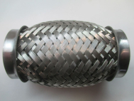 Гофра глушителя 40x100 приемной трубы 3-х слойная interlock размер 40x100, - Manover