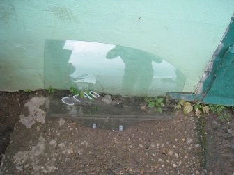 Стекло двери Шевроле Лачетти задней левой Хэтчбек 96548190, - БУ