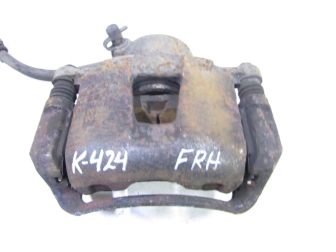 Суппорт передний правый 96418872 96549789 Шевроле Лачетти Gentra - со скобой в сборе - K-424 - БУ