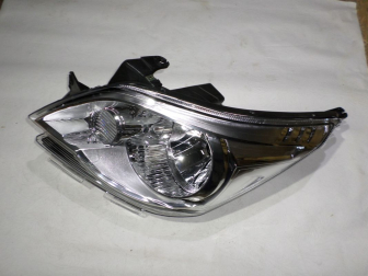 Фара левая Шевроле Кобальт 52020800, 52022421 с механическим коректором высоты света фар, - NSP