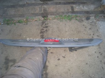 Полка багажника Шевроле Ланос задняя 96490084, 96490083 под динамики ковровая со Стоп-сигналом, - БУ