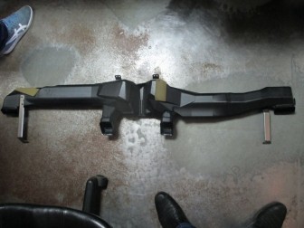 Воздуховод центральный под панелью приборов Ниссан Мурано Z50 с 2004 по 2008г 27860CB610, - БУ