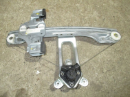 Стеклоподъемник двери задней правой 95391126 Шевроле Авео Т300 7603U-T3RR механический, - БУ