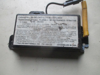 АКБ - Батарея литиевая литий-ионный аккумулятор 22704633 88861186 Астра H Авео Т250 - ДЕФЕКТ - БУ