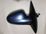 Зеркало правое Шевроле Авео Т200 и Т255 механическое 96406183 E11-015751 - Синее металлик - БУ
