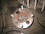 Ступица задняя 1778764 Форд Фиеста Mk6 с 2012 по 2017г., - БУ