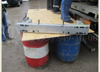 Усилитель бампера переднего Форд Фокус 1 USA 2M5Z17757AB, 3S4Z5810812AA, - БУ S-50