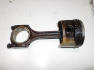 Поршень двигателя 96350132 Стандарт 76,47мм DWMC с Шатуном 94580740 Дэу Нексия Ланос 1,3-1,5 8V - БУ