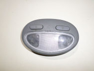 Плафон освещения салона Шевроле Лачетти передний 96615323 96206561 MB 96251398 с 2 клавишами - БУ