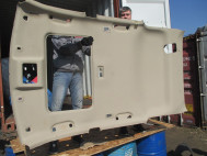 Обивка потолка крыши Ниссан Мурано Z50 с 04 по 08г с отверстием под люк 73910CC000, - БУ