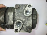 Компрессор кондиционера Шевроле Авео Т200-250 96539395 720076 SP-10 ZH на 1,2л В12S1, - БУ