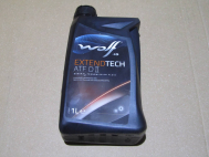 Замена трансмис. минерального ATF DII (1 литр) Dexron 2 WOLF EXTENDTECH 8305108 - Красное, - WOLF