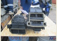 Печка отопитель Форд Фокус 1 в сборе, но без мотора вентилятора XS4H18K511AN/CN, - БУ S-59