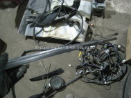 Молдинг двери передней левой наружный 96545651 Шевроле Лачетти, - БУ