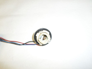 Патрон лампы фонаря заднего JYC P21/5W 2-х контактныеШевроле Авео Т250-255 - 3 провода, - БУ