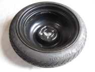 Докатка колесная R14 T105/70 ET49 4Tx14 D14 84M Kumho Inflate TO 420 KPA Черный диск S27-28-29-39