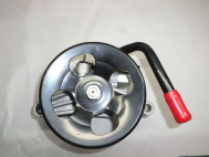 Насос ГУР 571004L000 Хендай Солярис Киа Рио 3-4 с 2011 года со Шкивом - N-15, - Hens