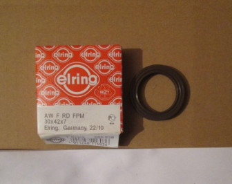 Сальник коленвала и распредвала передний Рено Логан 7700747291, 42х30х7, - Elring