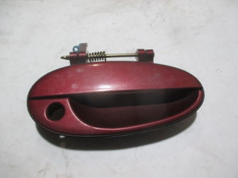 Ручка двери наружная передней правой 96260936 DWMC FR Шевроле Реззо, Дэу Такума - Красная - БУ