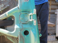 Петля двери передней левой верхняя 96513035, 96320396, 96513033 Дэу Матиз, - БУ