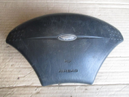 Подушка безопасности Форд Фокус 1 водительская YS41A042B85ABYYFY в руль 4-ре спицы - БУ