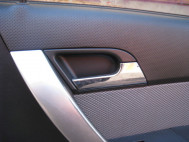 Ручка двери задней правой внутренняя 95918683 Шевроле Авео Т300 Седан и Хэтчбек - Хром, - БУ