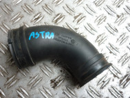 Патрубок 24437915, 0734196 воздушного фильтра Опель Астра H 5835836 к расходомеру, - БУ