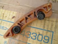 Успокоитель цепи ГРМ балансира верхний 90537336 Каптива 2,4 литра С140, HHR, - БУ