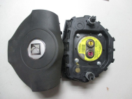 Подушка безопасности водительская 93356604 13111345 Опель Астра H - наклейка Saturn - 2 пин - БУ