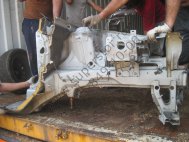 Лонжерон Шевроле Лачетти левый четверть кузова левая 96946161, 96544617 Все, - БУ Серебро