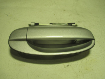 Ручка двери задней наружняя правая 96410185 96541640 96410237 Шевроле Авео Т200 и Т255 -Серебро - БУ