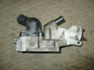 Термостат с корпусом 96610574 двигателя B12D1 Шевроле Авео Т-255 Хетчбек с 2009 года выпуска, - БУ