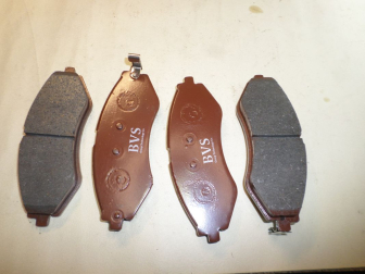 Колодки передние 96245178 Шевроле Лачетти Ланос Круз Нексия Реззо Леганза 96405129, - BVS