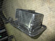 Кронштейн усилителя переднего бампера левый 1075637,  XS41101A23AA Форд Фокус 1, - TYG