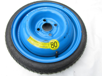 Докатка колесная R14 T105/70 D14 84M Hankook Inflate TO 420 KPA ET49 4Tx14 - синий диск