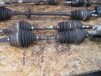 Привод Шевроле Ланос Реззо левый с МКПП А16DMS 16кл АВS 96238237, 96486853 в сборе, - БУ