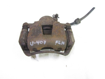 Суппорт передний левый 96418871 96549788 Шевроле Лачетти Джентра - со скобой в сборе - U-407 - БУ