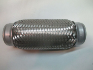 Гофра глушителя 55x200 приемной трубы универсальная - 3-х слойная, - EDEX