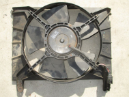 Вентилятор радиатора Шевроле Авео Т200-255 большой 96536666 96536521 FC A005175 - БУ