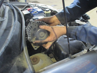 Диодный мост - замена на снятом генераторе Шевроле Ланос, Шанс, Дэу Сенс, Нексия