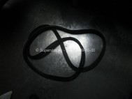 Уплотнитель проема крышки багажника Фольксваген Поло 6Q6827705R 01-10г Купе 3-х дв, - БУ