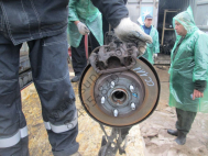 Диск тормозной задний 13502139, 569071 Орландо Астра J Круз д.16, 292 мм, - БУ