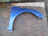 Крыло правое Шевроле Круз переднее 95963448 96930968 - БУ Синее - вмятина