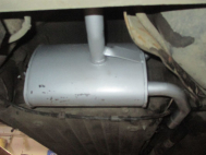 Глушитель основной ВАЗ 1111 ВАЗ 1111 Ока Ижорс