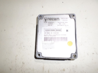 Блок управления двигателем 12201599 H DXNS 12242149 Шевроле Авео 1,2 литра 8V с B12S1, - БУ