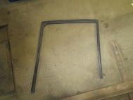 Уплотнитель стекла двери 95971340, 42348902 Шевроле Спарк М300 задней правой, - БУ